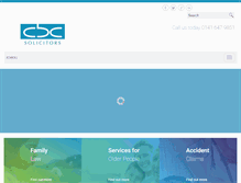 Tablet Screenshot of cbcsolicitors.co.uk
